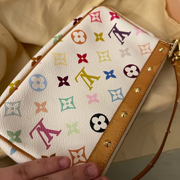 Louis Vuitton multicolor pochette - Picture 6 of 10